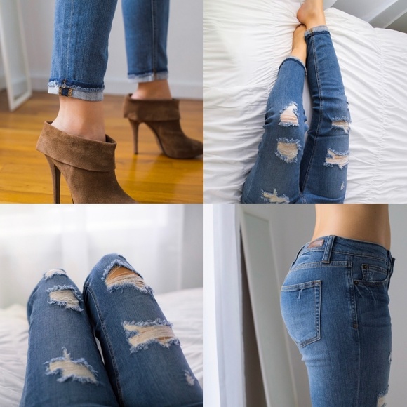 Soft Skinny Boyfriend Jeans - Picture 7 of 7